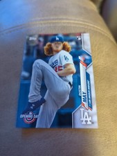 2020 TOPPS OPENING DAY LOS ANGELES DODGERS DUSTIN MAY ROOKIE CARD #57