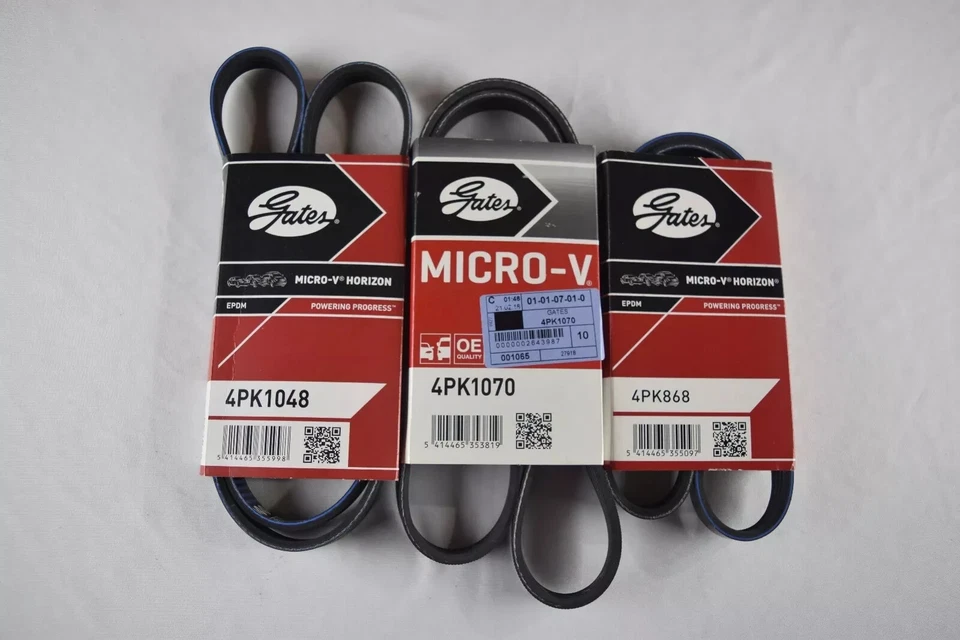 Gates Drive Belt Kit Fits: Toyota T100 1995-1998 Tundra 2000-2004 3.4L V6 5VZFE  - Image 1 of 1