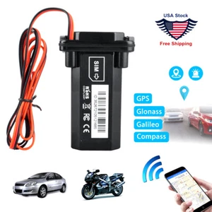 Real Time GPS Tracker GSM GPRS Tracking Device for Car Vehicle Motorcycle Bike, - Picture 1 of 10