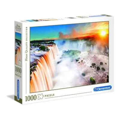 Clementoni Puzzle 1000 HIGH QUALITY Collection Waterfall 69x50 cm Nuovo - Immagine 1 di 2