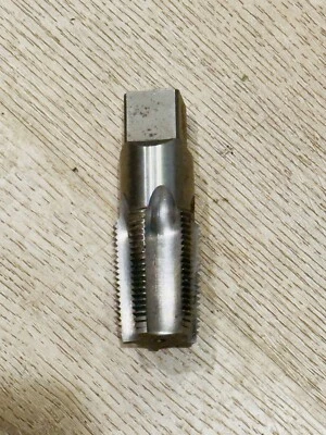 VERMONT 1-11-1/2 NPT HS HAND THREAD TAP TAPPING FLUTE CUT PIPE THREAD USA G1305 - Image 1 of 4