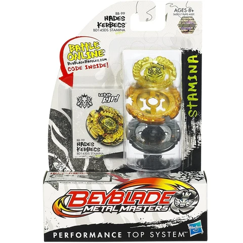 HASBRO Hell / Hades Kerbecs BD145DS Metal Masters Beyblade BB-99 - USA SELLER! Cover