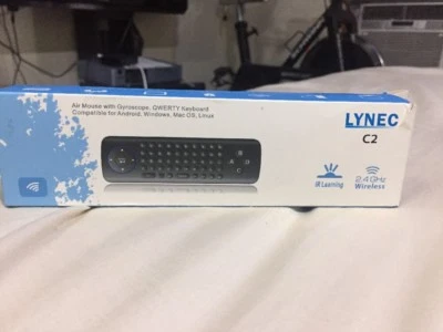 Lynec C2 2.4g 6-axis Mini Wireless Keyboard Mouse Remote With Infrared Remote - Image 1 of 3