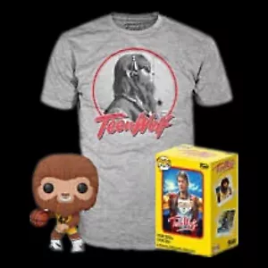 Funko Pop and Tee Bundle: Teen Wolf (Flocked) Target Exclusive + LARGE T-Shirt - Imagen 1 de 5