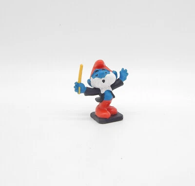 Schleich Peyo 20092 Dirigent Papaschlumpf (Bully) - Vintage - Bild 1 von 2