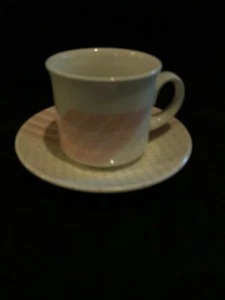 Churchill England Pink Shades Cup and Saucer Set - Picture 1 of 4