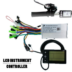 36V-48V Electric Bicycle E-bike Scooter Brushless Speed Controller LCD Panel