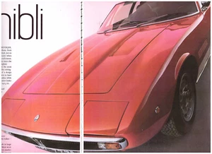 LOTTO 2 Supercar Maserati GHIBLI, lunghi articoli da rivista edizione UK - Foto 1 di 2