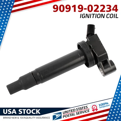 PACK OF 1 IGNITION COIL FOR TOYOTA CAMRY LE SE XLE L4 2.4L 2002-2005 UF333 C1330 - Imagem 1 de 4