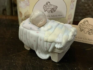 Precious Moments Come Let Us Adore Him Christmas Nativity E5619 Johnathan David - Picture 1 of 4