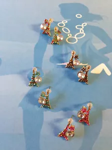 Fashion Jewelry Women Stud Eiffel Tower Earrings Paris Casual Petite Assorted - Picture 1 of 11