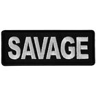 SAVAGE - IRON or SEW ON PATCH