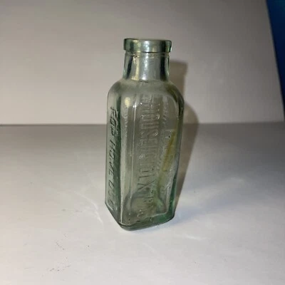 Botella de vidrio en relieve vintage HIRE'S HOME EXTRACT - Philadelphia PA Foto 1 de 4