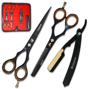 JUEGO PROFESIONAL DE TIJERAS ADELGAZANTES DE CORTE DE PELO TIJERAS DE PELUQUERÍA SALÓN - Imagen 1 de 8