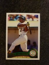 2021 Topps Archives Rickey Henderson Oakland Athletics A's  #279