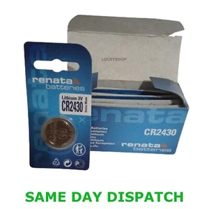 Renata CR2430, High Quality Swiss Made Lithium Battery - Picture 1 of 1