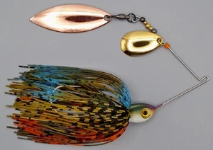 Custom Spinnerbait ~ HB Bluegill ~ 3/8 oz Tandem - Picture 1 of 4