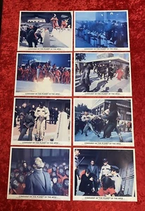 1972 Conquest of the Planet of the Apes McDowall Montalban UK Lobby Set - Picture 1 of 4
