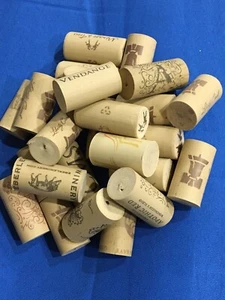 25 corchos reciclados sintéticos de colores naturales surtidos ¡Ideales para manualidades! - Imagen 1 de 1