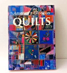 AMERICAS GLORIOUS QUILTS OVERSIZE COFFEE TABLE BOOK DUKE & HARDING HARDCOVER - Imagen 1 de 13
