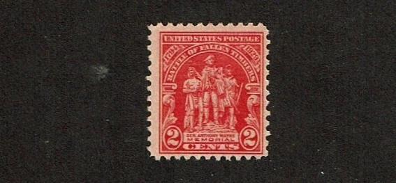 1929 U.S. Classic 2c Red "Fallen Timbers"  Sc#680  M/VLH/OG Fresh! - Image 1 of 1
