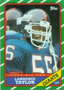 NFL - FOOTBALL INSERT TRADING CARD - TOPPS ALL PRO - LAWRENCE TAYLOR - GIANTS - Bild 1 von 2