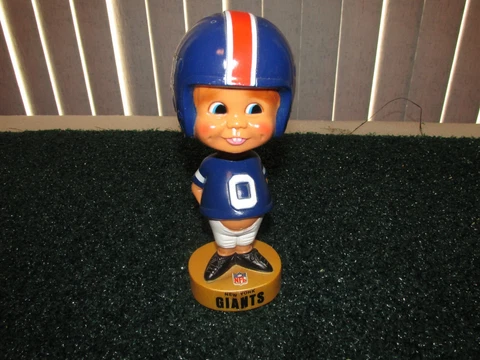 Vintage 1975 New York Giants Mascot NFL Bobblehead Sports Specialties Corp Cover