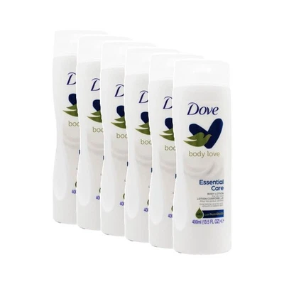 6PK Dove Body Love Essential Care Lotion for Dry Skin w/NutriDuo Skincare 400ml - image 1 of 3
