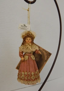 Kurt Adler ~ House of Louis Nichole * Victorian Girl Christmas Ornament ~ Resin - Picture 1 of 12