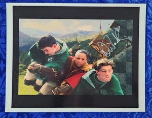 Impresión fotográfica de Harry Potter Chamber Secrets Quidditch Match Slytherin FIRMADA 8,5x11 - Imagen 1 de 3