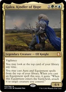 1x - Galea, Kindler of Hope -THICK STOCK -Display Commander -Forgotten Realms - Picture 1 of 1