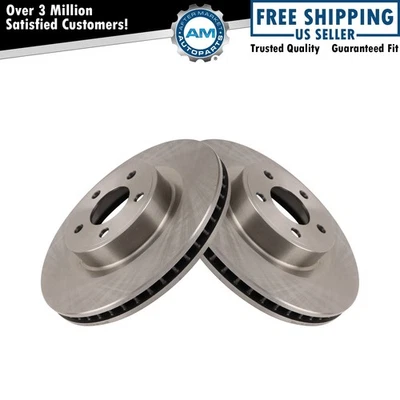 Front Brake Rotors Set For 2020-2024 Ford Mustang - Image 1 of 4