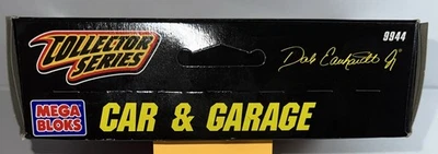 Vintage Mega Bloks NASCAR Dale Earnhardt Jr Car & Building Set 27 Piece NEW 9944 - Image 1 of 4