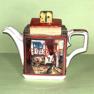 Sadler Teekanne "The Night Before Christmas" - Made in England - Bild 1 von 3