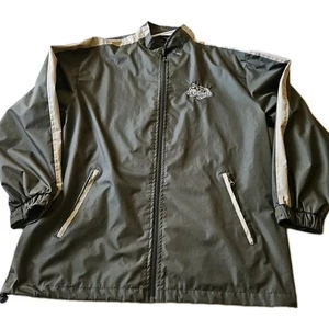 Mount Rushmore Jacket Mens Windbreaker 44 L-XL Green  - Picture 1 of 9