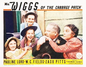 WC FIELDS ZASU PITTS KIDS In MRS WIGGS OF THE CABBAGE PATCH 11x14 LC Print 1934 - Picture 1 of 1