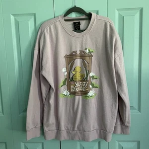 Disney Princess The Snuggly Duckling Tangled Pullover Sweater Womens Large ** - Picture 1 of 11
