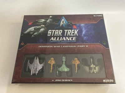 Star Trek Alliance Dominion War Campaign II Miniatures Game WizKids New Sealed - Image 1 of 4
