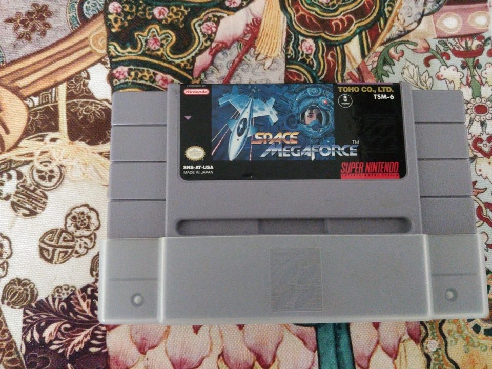 SPACE MEGAFORCE SNES SUPER NINTENDO USA original - Immagine 1 di 1