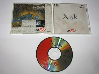 Xak I & II 1 2 PC Engine Super CD Japan import US Seller - Image 1 of 4