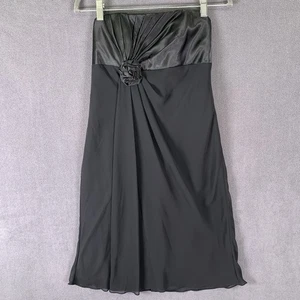 Davids Bridal Dress Women 2 Satin Chiffon Glam Fairygrunge Event Dark Romantic - Picture 1 of 11