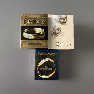 Lord of the Rings Trilogy Extended Edition Blu-ray Box Set *READ DESCRIPTION - Picture 1 of 24