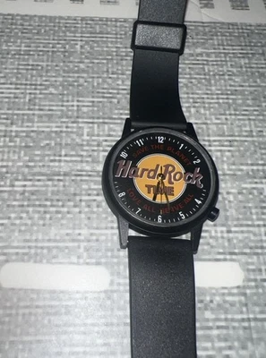 Reloj De Colección Hard Rock Café Save The Planet Correa Negra NO FUNCIONA Foto 1 de 4