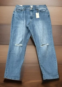 Women’s Size 14 Forever 21 NWT Boyfriend Slim Leg Jeans - Picture 1 of 7