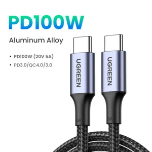 100W USB C to USB C Charging Cable for MacBook MateBook - Picture 1 of 7