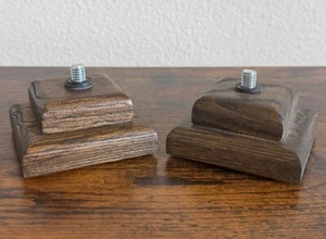 Set of 2 Wooden Beer Tap Handle Display Stands -- Free Shipping! - Picture 1 of 7