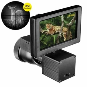 Fire Wolf Night Vision 4.3 Inch Display Siamese Scope Video Cameras Infrared - Picture 1 of 14