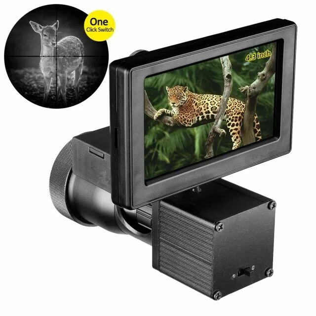 HOT 4.3 Inch Display Siamese Night Vision HD 1080P Scope Video Cameras Infrared - Image 1 of 4
