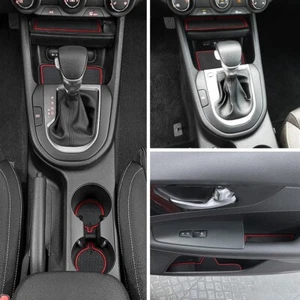 Auovo Cup Holder Insert Liners for KIA Forte K3 Accessories 2019 2020 2021 Mats - Picture 1 of 8