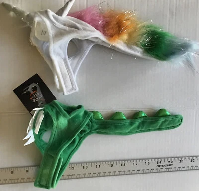 猫恐龙 ~ 或 ~ 独角兽万圣节装扮服装头饰帽子 — 第 1/4 张图片